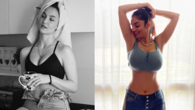 Bold And Beautiful: Anveshi Jain and Elli AvrRam set temperature soaring in bralette with denim snaps, who’s your dream date?