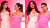 Janhvi Kapoor In Pink Bodycon Or Khushi Kapoor In Pink Corset: Which Diva Aced The Ravishing Pink Look; Vote Now