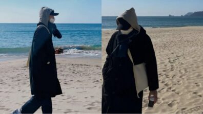 BTS member RM enjoys ‘bliss of solitude’ at beach, is he missing someone before Valentine’s day?