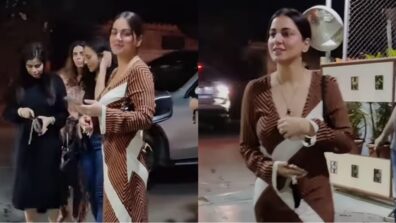 Caught On Camera: After dinner, video of Shraddha Arya’s girl-gang running away from paparazzi goes viral