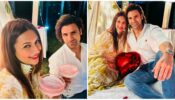 Caught On Camera: Divyanka Tripathi’s cosy romantic Valentine’s Day moments with hubby Vivek Dahiya go viral