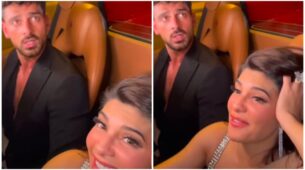 Caught On Camera: Jacqueline Fernandez enjoys long drive with Hollywood actor Michele Morrone, what’s cooking?