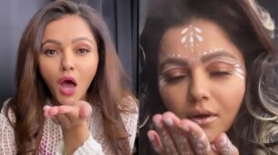 Caught On Camera: Rubina Dilaik is all set for Naagin, check out magical moment