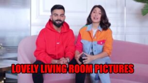 Check Out Anushka Sharma And Virat Kohli Lovely Living Room Pictures