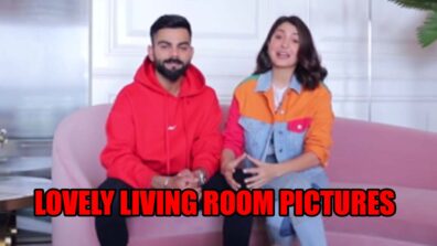 Check Out Anushka Sharma And Virat Kohli Lovely Living Room Pictures