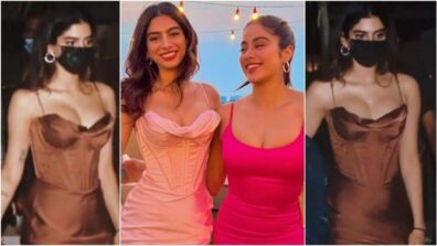 Check Out Khushi Kapoor’s Unseen Outfit, Which Was A Two Corset Slip Dresses Valued at Rs.16,000, How Lovely