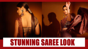 Check Out Sai Tamhankar’s Jaw-Dropping Look In High Slit Saree And Backless Blouse, PICS