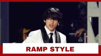 Check Out The Footage Of BTS Member V Smashing The Ramp Stage