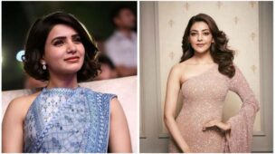 Samantha Ruth Prabhu Or Kajal Aggarwal: Which South Diva Nailed The Trendy Cocktail Saree Look Better?