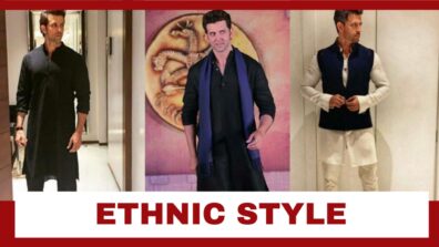 Coolest looks of Hrithik Roshan in ethnic wear