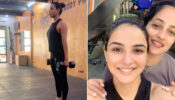 Couple Goals: Jasmin Bhasin sets fitness trends in sensuous bralette and joggers, BF Aly Goni loves it