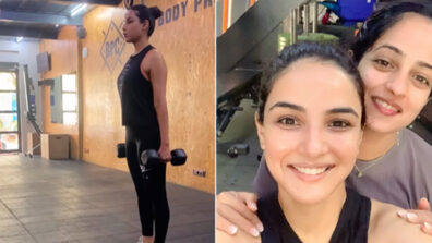 Couple Goals: Jasmin Bhasin sets fitness trends in sensuous bralette and joggers, BF Aly Goni loves it