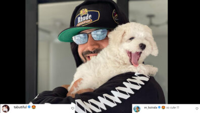 Cutest Pic Of The Day: Kartik Aaryan reunites with puppy ‘Katori’, Tabu and Manisha Koirala can’t stop admiring