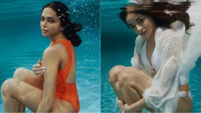 Deepika Padukone and Ananya Panday turn mermaids in real life, take an underwater splash in bold swimwear