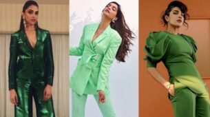 Deepika Padukone, Priyanka Chopra and Sonam Kapoor are all about ‘savage boss babe’ vibes in green pantsuit, check ASAP