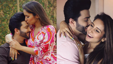 Dheeraj Dhoopar flexes adorable love moment with Vinny Arora, gets romantic kiss in return