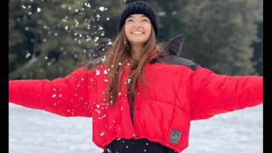 ‘Digital Babe’ Anushka Sen and her romantic Valentine’s Day celebration amidst snow