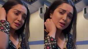 Dil Ne Yeh Kaha Hai Dil Se: Bhojpuri diva Aamrapali Dubey gets emotional in Udit Narayan-Alka Yagnik song, see what she did next