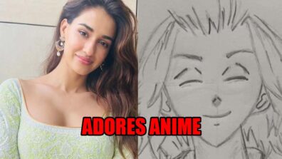 Disha Patani Adores Anime, As Seen In Her First Sketching Attempt! Take A Look