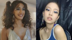 Disha Patani takes inspiration from KPOP Blackpink Jennie’s blue-eyed make-up, BLINKS can’t keep calm
