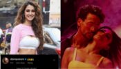 Disha Patani watches Tiger Shroff getting romantic with Mouni Roy on-screen, reacts in public