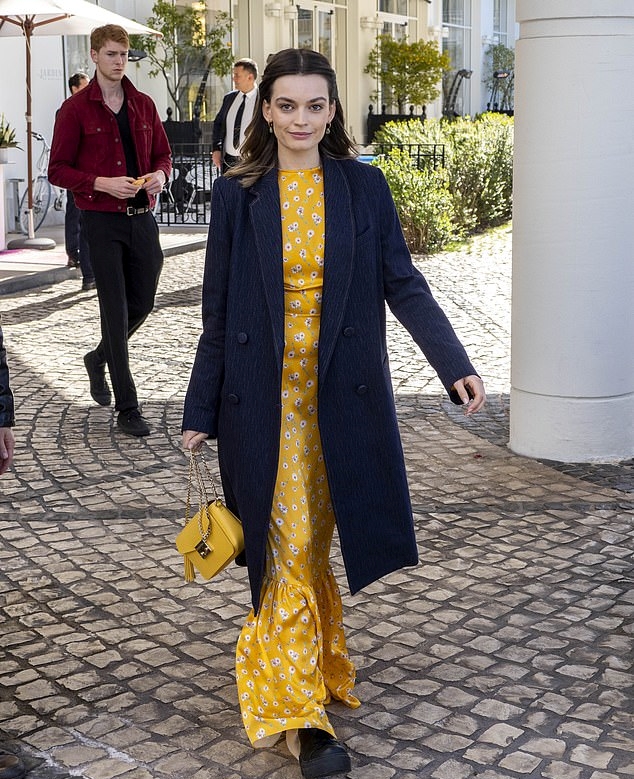 Emma Mackey, Star Of Sex Education, Looks Stunning In A Yellow Floral Dress, Take A Look - 2