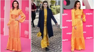 Emma Mackey, Star Of Sex Education, Looks Stunning In A Yellow Floral Dress, Take A Look