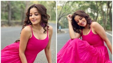 Ex-Bigg Boss Contestant Monalisa Is Pulling Off Pink Mesh Skirt Set