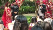 Farhan Akhtar-Shibani Dandekar Wedding: First pic of bride and groom exchanging wedding vows in Khandala out
