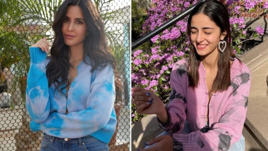 Fashion Faceoff: Katrina Kaif Or Ananya Panday: Who Looked Better In Safety Pin Sweater, Vote Now 558125