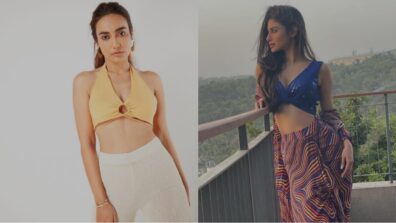 Fashion inspiration: Surbhi Jyoti and Mouni Roy slay in bralette tops, take cues