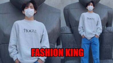 Fashion King: Add This Pair Of Denim Jeans And White Tee From BTS V Aka Kim Taehyung’s Collection