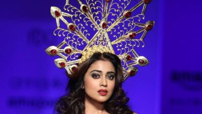 Flashback to Shriya Saran’s Black Crown Runway Look