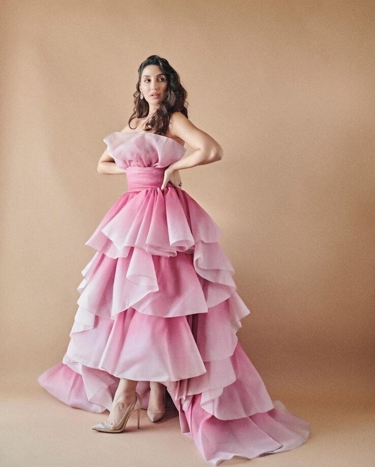 From Ananya Panday To Nora Fatehi: Bollywood Beauties Who Channelized Their Inner Princess In These Barbie Inspired Outfits - 2