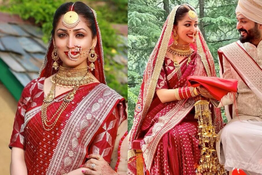 From Deepika Padukone To Mouni Roy, These Are 4 Bollywood Stars Who Abandoned The Lehenga For A Saree On Their Wedding Day - 1