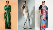 From Keerthy Suresh to Alia Bhatt and Vidya Balan, Indian divas in classic Kshitij Jalori sarees