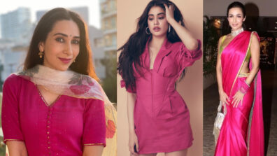 From Malaika Arora To Karisma Kapoor: Bollywood Actresses Who Made Headlines In Magenta Pink Outfits