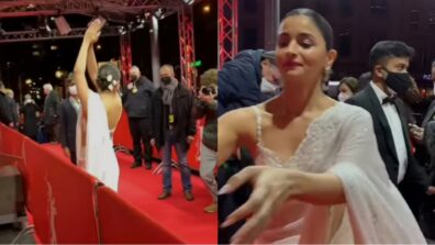 Gangubai In Berlin: Alia Bhatt does a classic ‘ulta namaskar’ in red carpet, fans can’t keep calm