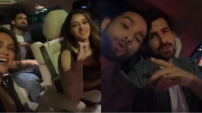 Gehraiyaan: Deepika Padukone, Ananya Panday, and Siddhant Chaturvedi party hard while playing loud music in car, see viral video