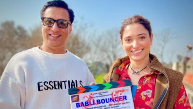 Good News: Madhur Bhandarkar and Tamannaah Bhatia collaborate for new project ‘Babli Bouncer’