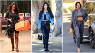 Halter Top Or Boots, Megan Fox Is Ready For Fall In Her True Snazzy Style