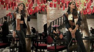 Hansika Motwani rocks swagger bomber jacket and faux trouser look like a queen, get ready to fall in love