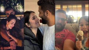#HappyValentinesDay: A sneak-peek into celebrations of Vicky Kaushal-Katrina Kaif, Arjun Kapoor-Malaika Arora and Saif Ali Khan-Kareena Kapoor