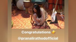 Harshad Chopda congratulates Pranali Rathod for earning big millions, see cute moment