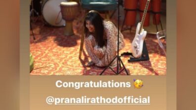 Harshad Chopda congratulates Pranali Rathod for earning big millions, see cute moment