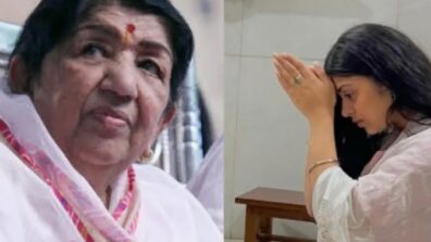 Heartbreaking: Asha Bhosle’s granddaughter Zanai holds prayer for late Lata Mangeshkar, see pic