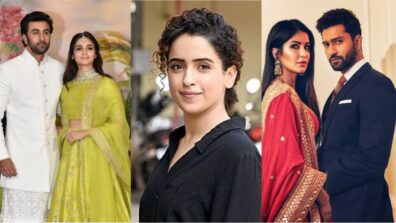 Here’s What Sanya Malhotra Replied When Asked To Pick Between Alia-Ranbir And Vicky-Katrina; Take A Look