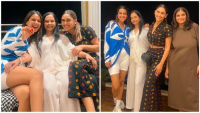 I love you behenaa: Nia Sharma and Krystle Dsouza enjoy reunion party at Mumbai apartment, see viral post