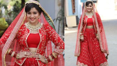 I personally believe that any bridal outfit should always be red as red is the colour of love: Ashi Singh