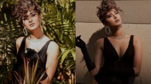 In Pics: Erica Fernandes in ‘glam diva’ personified in this ultra-sassy black bodysuit